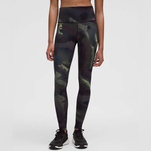 Lululemon Wunder Train High-Rise Tight 28" Ink Islands Burnside Multi 10